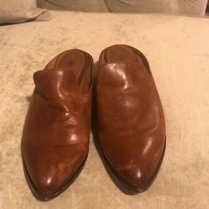 Frye Mules ‘Gently Used’